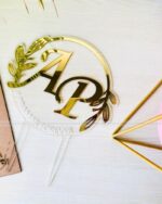 acrylic-cake-topper for wedding