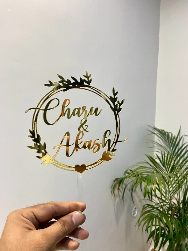 couple-engagement-name-cake-topper