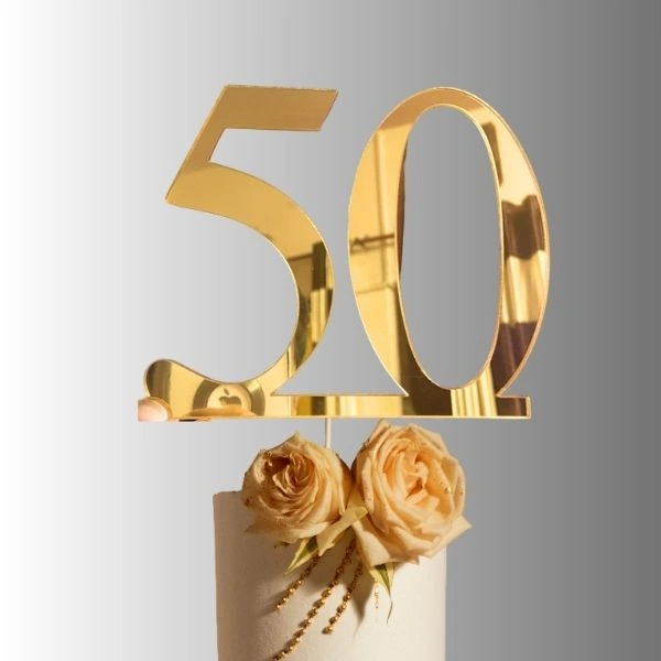 personalized anniversary cake topper with name India