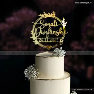 Personalized Birthday Cake Topper India: 1 Vibrant Happy Birthday Masterpiece